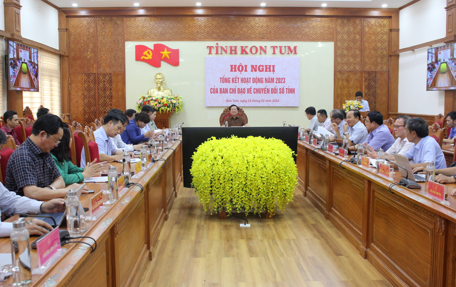 Ban Chỉ đạo Chuyển đổi số tỉnh Kon Tum triển khai nhiệm vụ năm 2024