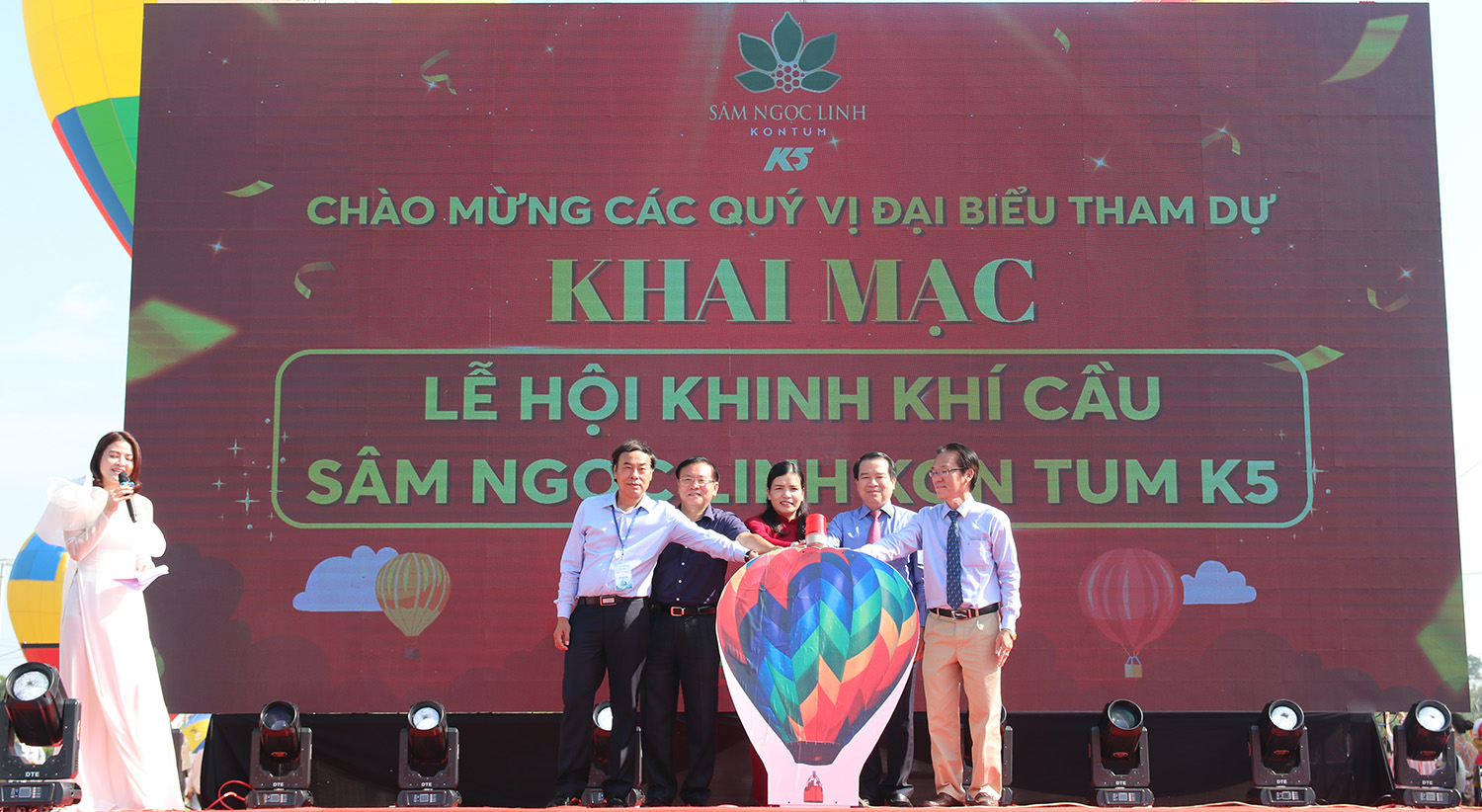 Khai mạc Lễ hội khinh khí cầu chào đón du khách đến Kon Tum và kích cầu du lịch năm 2022